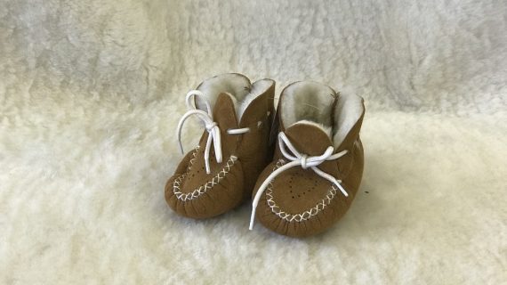Bern Handmade / Nds Hakiki Koyun Postu Bebe Patiği Code 1516